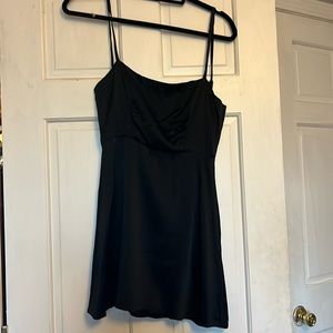 Reformation Black Mini Dress